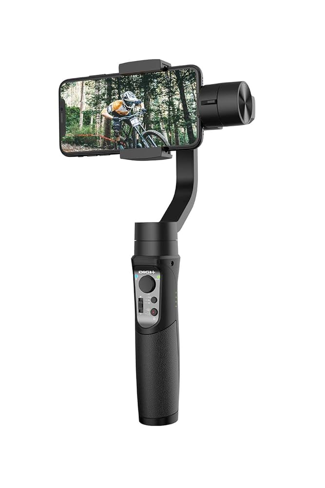 スマートフォン用3軸手持ちジンバル DGP-SGS01 Amazon.co.jp: DIGI+ スマートフォン用 3軸手持ちジンバル（DGP